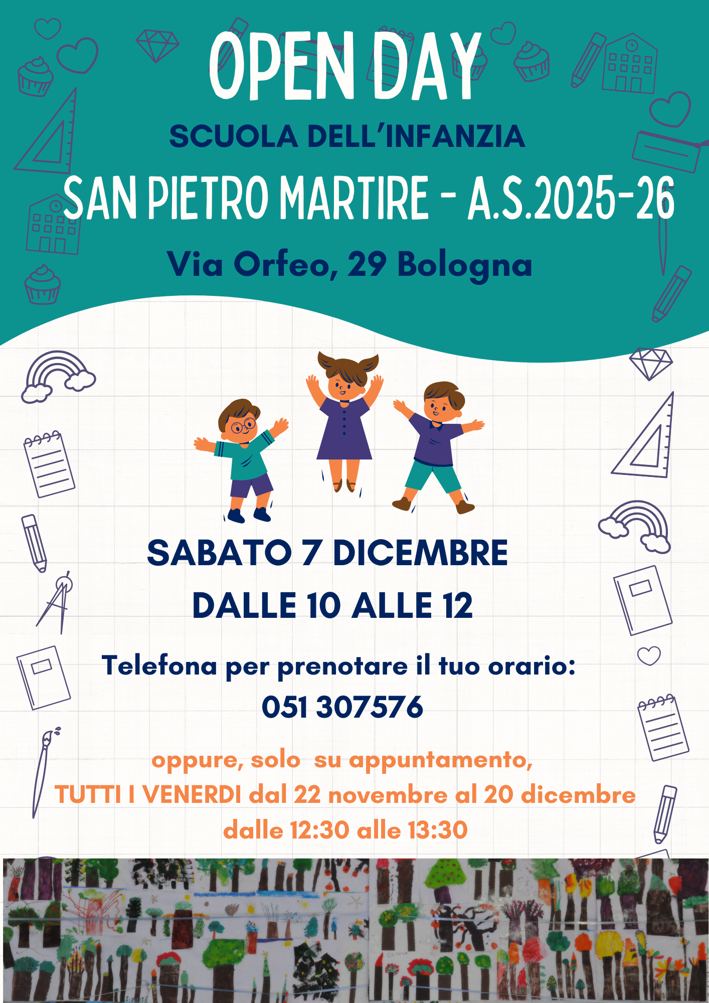 Open Day Volantino Scuola SPM 7 dic 2024